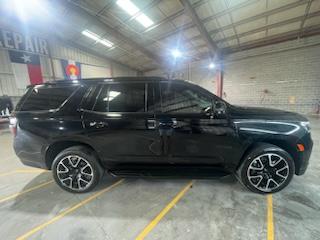 Black SUV after detail